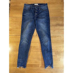 Madewell 10" High Rise Skinny‎ Jeans Women's Size 28